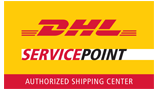 DHL Authorized Shipping Center Logo